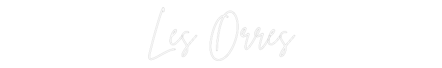 Egendefinert Neon Sign Online Editor Les Orres