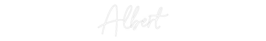 Custom Neon Sign Online Editor Albert