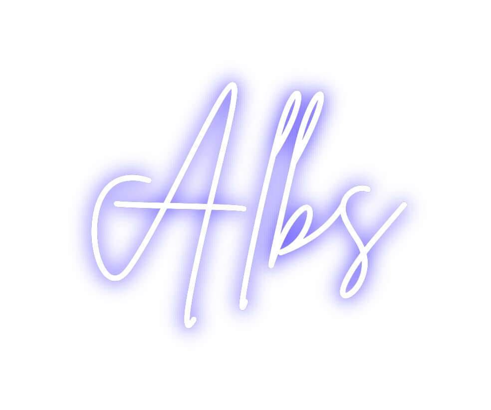 Custom Neon Sign Online Editor Albs