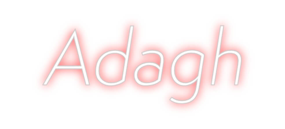 Custom Neon Sign Online Editor Adagh