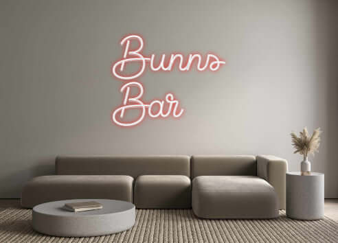 Custom Back Lit Neon Sign Online Editor Bunns
Bar