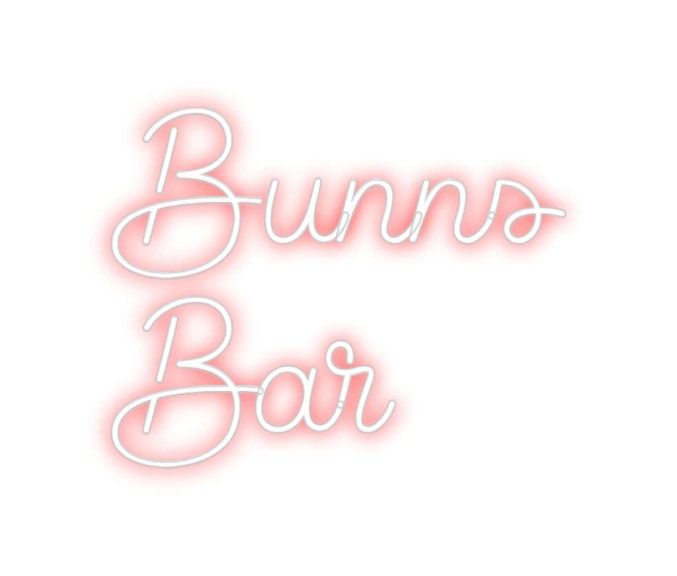 Custom Backlit Neon Sign Online Editor Bunns
Bar