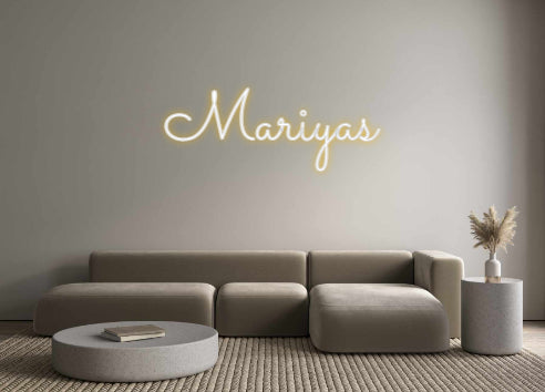 Custom Backlit Neon Sign Online Editor Mariyas