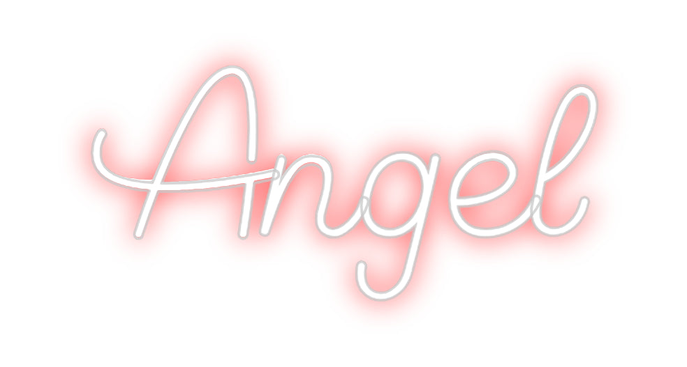 Custom Neon Sign Online Editor Angel