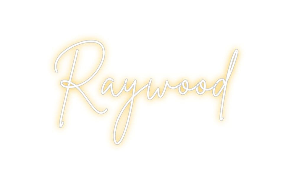 Custom Back Lit Neon Sign Online Editor Raywood