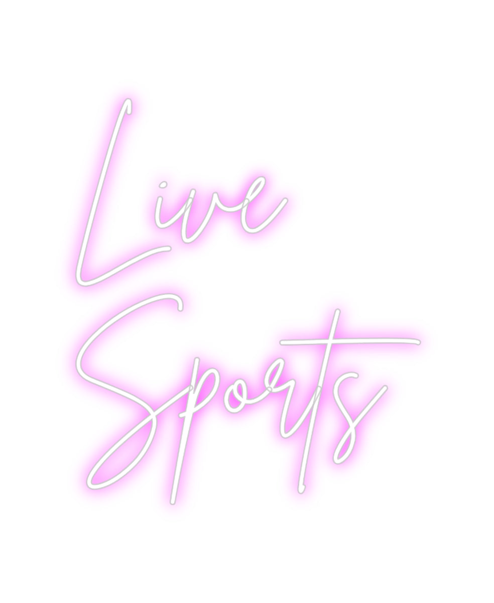 Custom Back Lit Neon Sign Online Editor Live
Sports