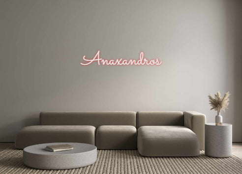 Custom Neon Sign Online Editor Anaxandros