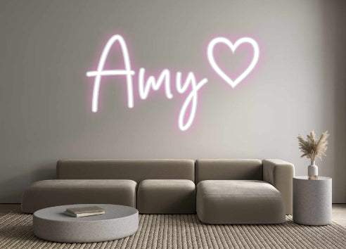 Amy, editora en línea de letreros de neón personalizados♡