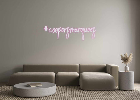 Custom Neon Sign Online Editor #coopersmarqu...