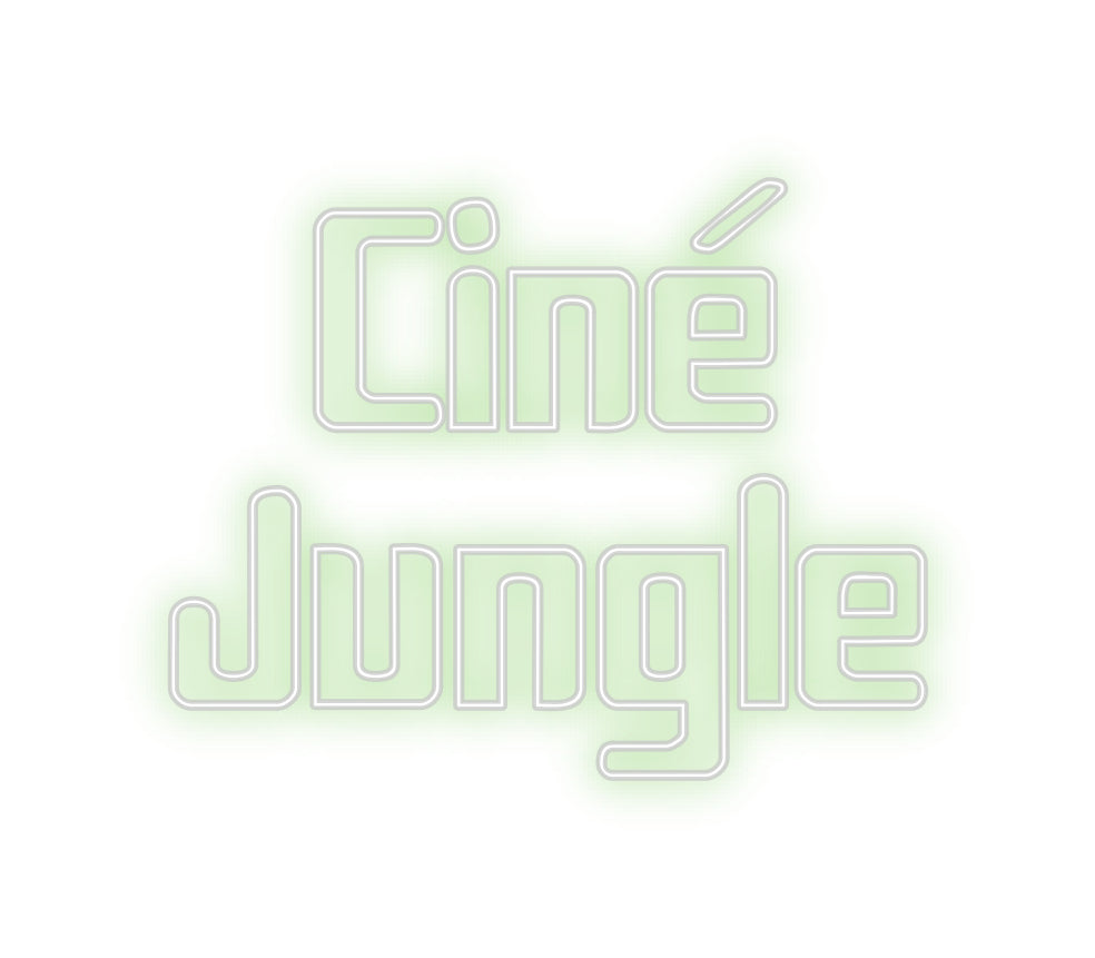 Custom Neon Sign Online Editor Ciné 
Jungle