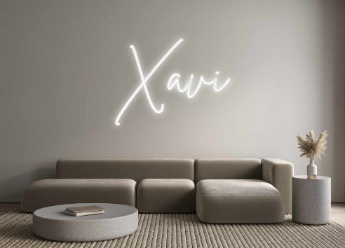 Custom Neon Sign Online Editor Xavi