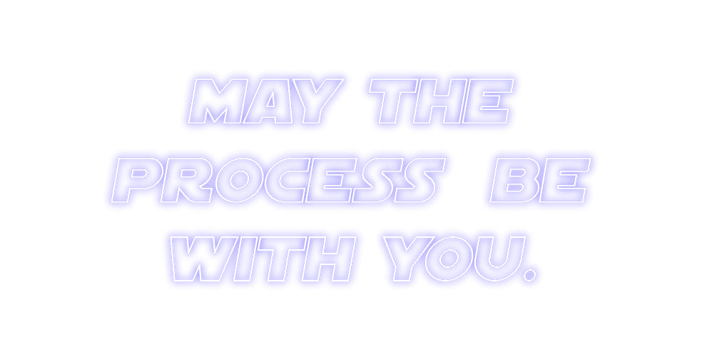 Custom Neon Sign Online Editor May the
proc...