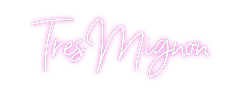 Custom Neon Sign Online Editor TresMignon