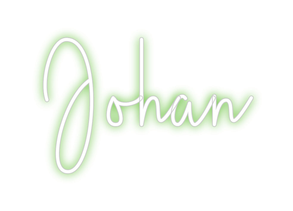 Custom Neon Sign Online Editor Johan