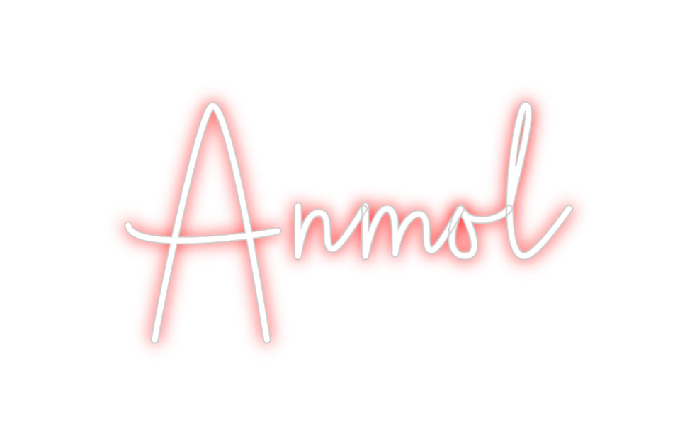 Custom Neon Sign Online Editor Anmol