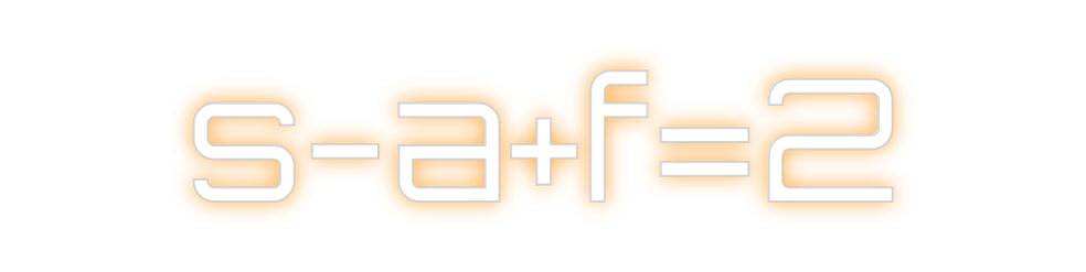 Custom Neon Sign Online Editor s-a+f=2