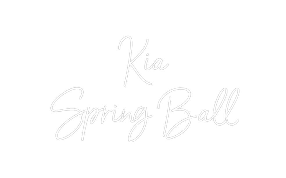 Custom Neon Sign Online Editor Kia
Spring B...