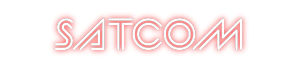 Custom Neon Sign Online Editor SATCOM