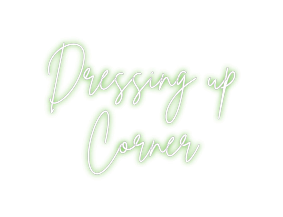Custom Neon Sign Online Editor Dressing up
...