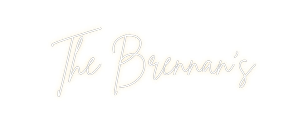 Custom Neon Sign Online Editor The Brennan's