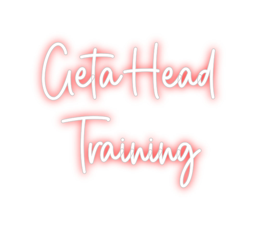 Custom Neon Sign Online Editor GetaHead 
Tr...