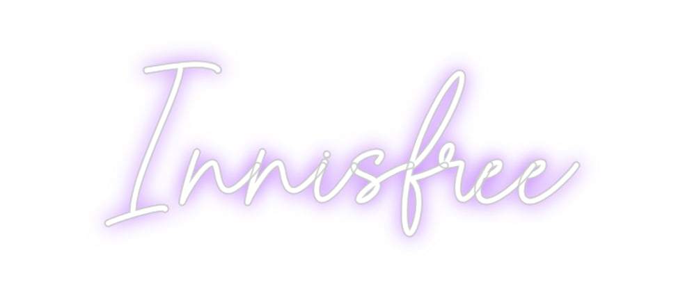 Custom Neon Sign Online Editor Innisfree