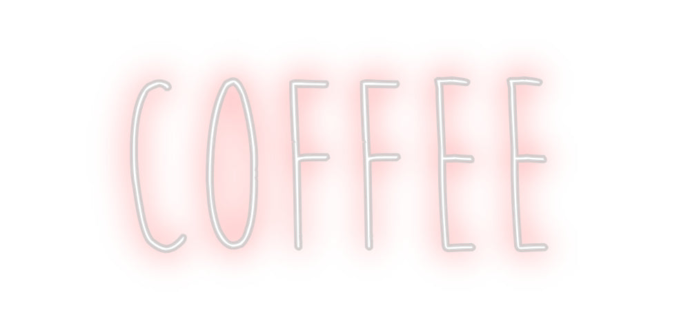 Custom Neon Sign Online Editor KAFFE