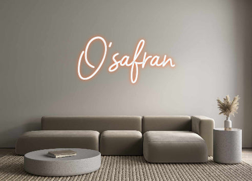 Custom Neon Sign Online Editor O'safran