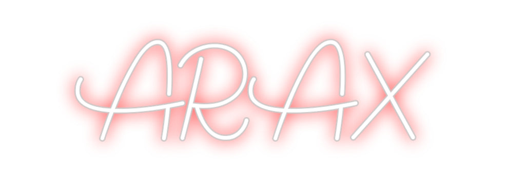 Custom Neon Sign Online Editor ARAX