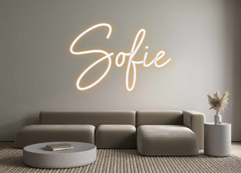 Custom Neon Sign Online Editor Sofie