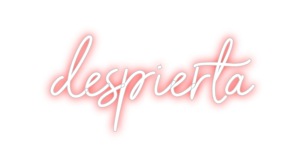 Custom Neon Sign Online Editor despierta