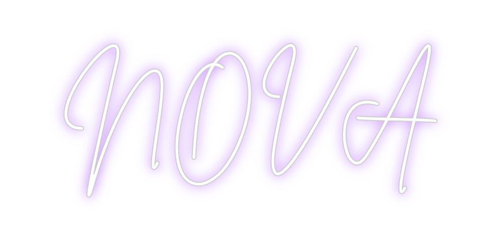 Custom Neon Sign Online Editor NOVA