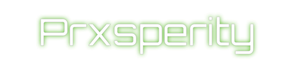 Custom Neon Sign Online Editor Prxsperity