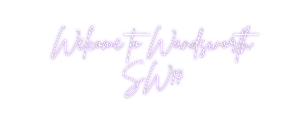 Custom Neon Sign Online Editor Welcome to Wa...