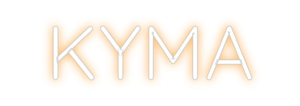 Custom Neon Sign Online Editor KYMA