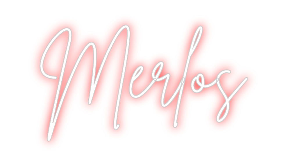 Editor online di insegne al neon personalizzate Merlos