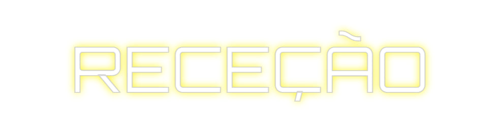 Custom Neon Sign Online Editor RECEÇÃO