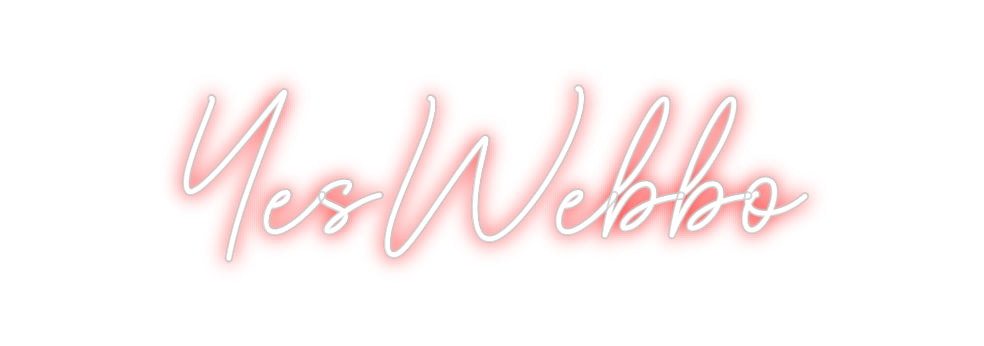 Custom Neon Sign Online Editor YesWebbo