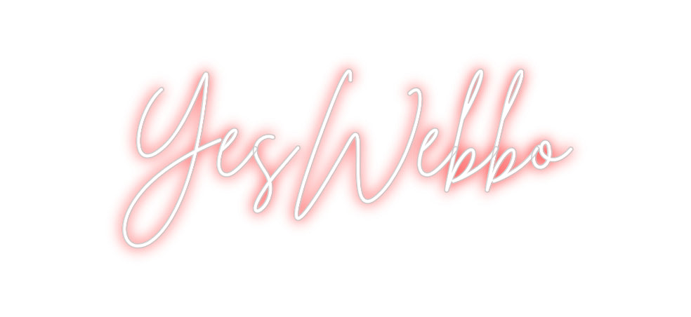Custom Neon Sign Online Editor YesWebbo