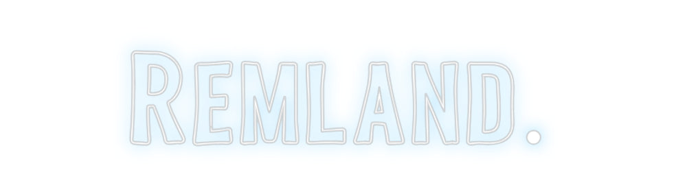 Custom Neon Sign Online Editor Remland.