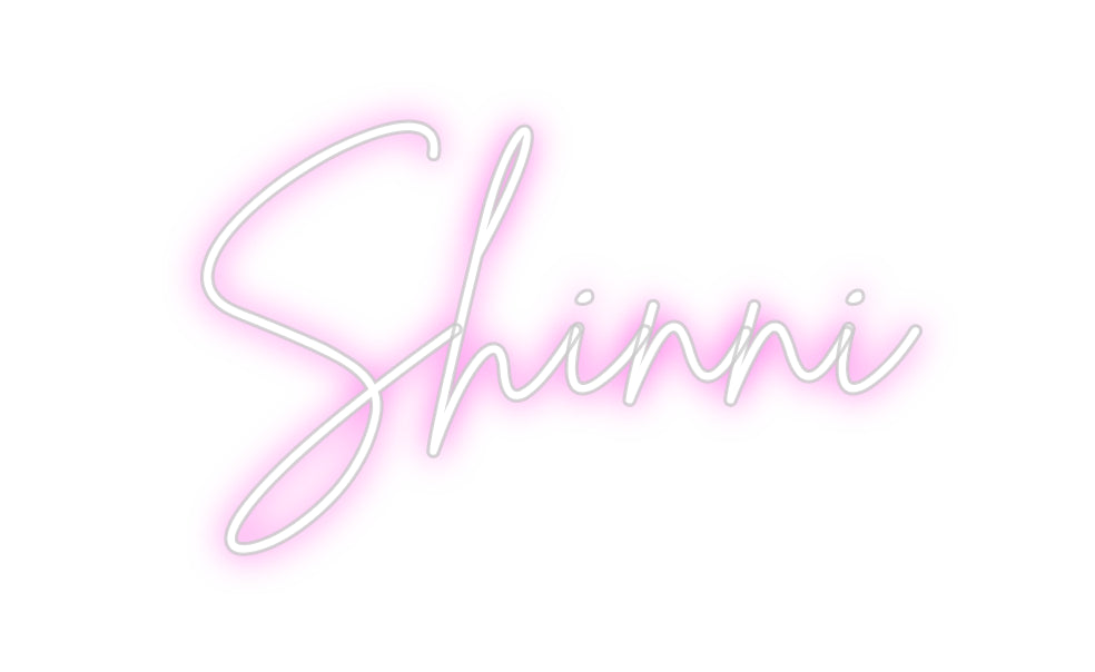 Custom Neon Sign Online Editor Shinni