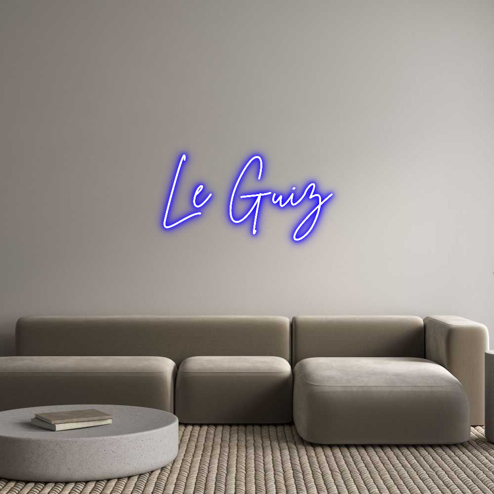 Custom Neon Sign Online Editor Le Guiz