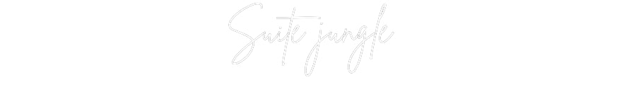 Giungla della suite editor online per insegne al neon personalizzate