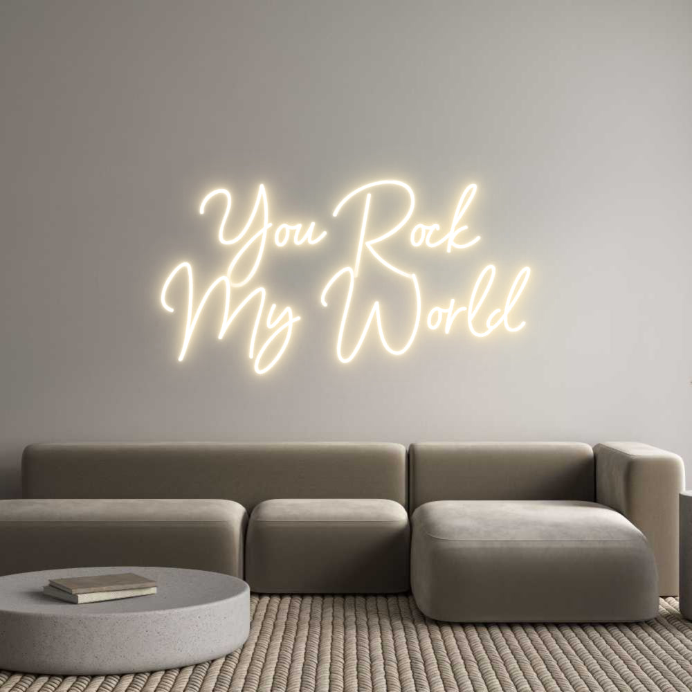 Custom Neon Sign Online Editor You Rock
My ...