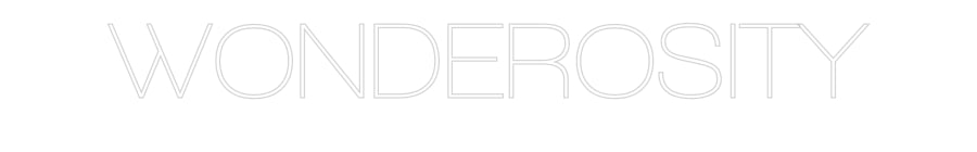 Custom Neon Sign Online Editor WONDEROSITY