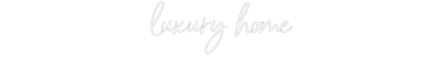 Benutzerdefinierte Neon Sign Online Editor Luxushaus
