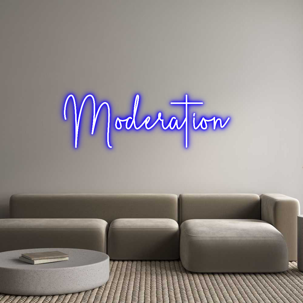Custom Neon Sign Online Editor Moderation