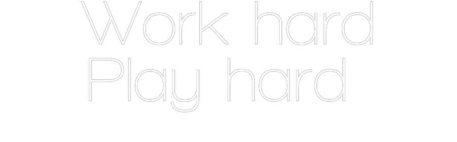 Custom Neon Sign Online Editor Work hard
Pl...