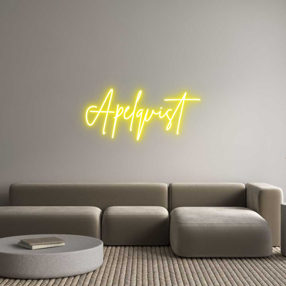 Custom Neon Sign Online Editor Apelqvist