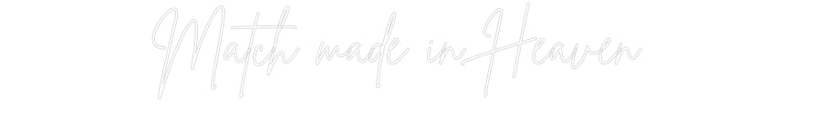 Custom Neon Sign Online Editor Match gjord i...